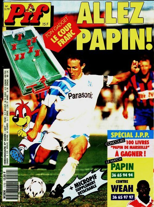 Livrenpoche : Le nouveau Pif n°1179 : Allez Papin ! - Collectif - Livre