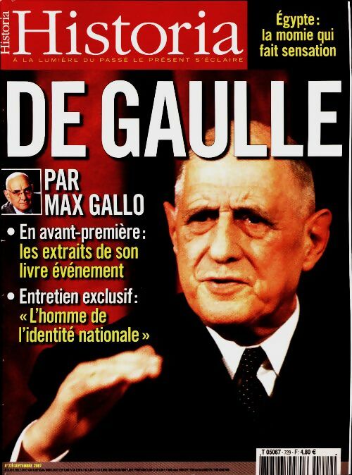 Livrenpoche : Historia n°729 : De Gaulle - Collectif - Livre