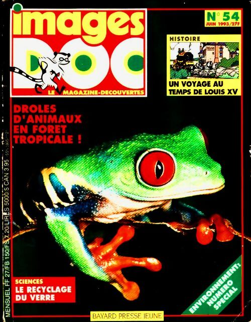 Livrenpoche : Images doc n°54 : Drôles d'animaux en forêt tropicale - Collectif - Livre