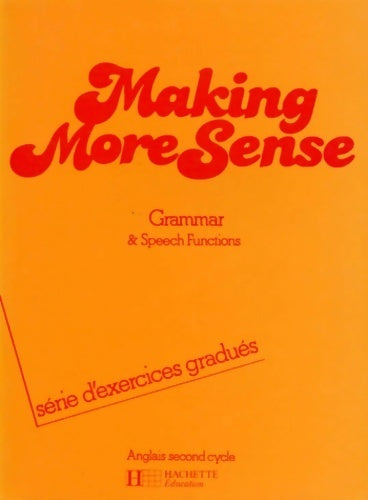 Livrenpoche : Grammar & speech functions Anglais second cycle - Collectif - Livre