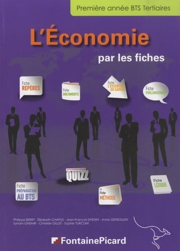 Livrenpoche : L'économie par les fiches première année BTS tertiaire - Philippe Berry - Livre