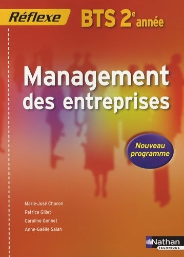 Livrenpoche : Management des entreprises BTS 2e année - Marie-José Chacon - Livre