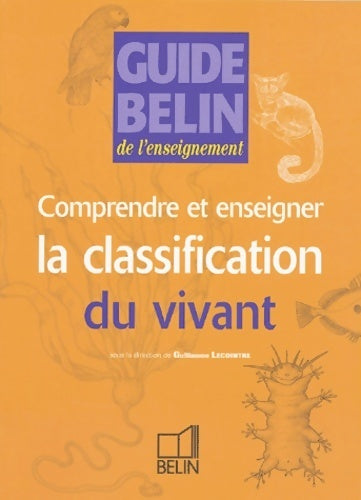 Livrenpoche : Comprendre et enseigner la classification du vivant - Marie-Laure Bonnet - Livre