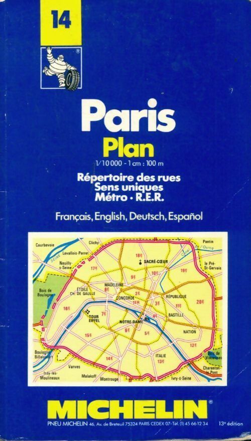 Livrenpoche : Paris plans sens uniques indicateur des rues - Collectif - Livre
