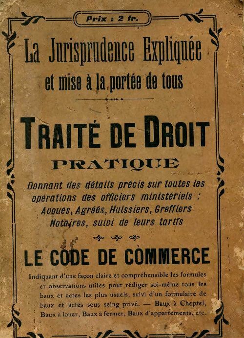 Livrenpoche : Traité de jurisprudence usuelle - Collectif - Livre