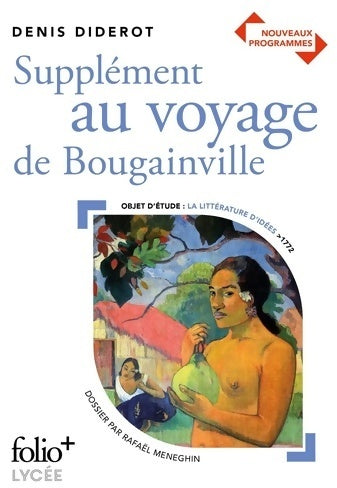 Livrenpoche : Supplément au voyage de Bougainville - Denis Diderot - Livre