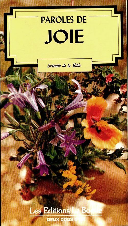 Livrenpoche : Paroles de joie - Collectif - Livre