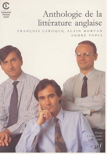 Anthologie de la littérature anglaise - François Laroque - Livre