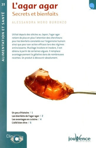 Livrenpoche : L'agar agar - Alessandra Moro Buronzo - Livre