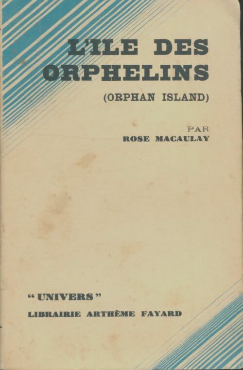 Livrenpoche : L?île des orphelins - Macaulay Rose - Livre