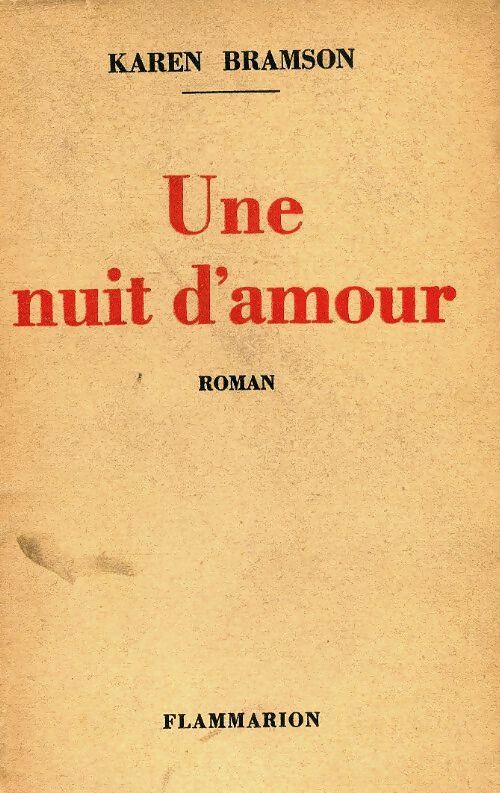 Livrenpoche : Une nuit d'amour - Karen Bramson - Livre