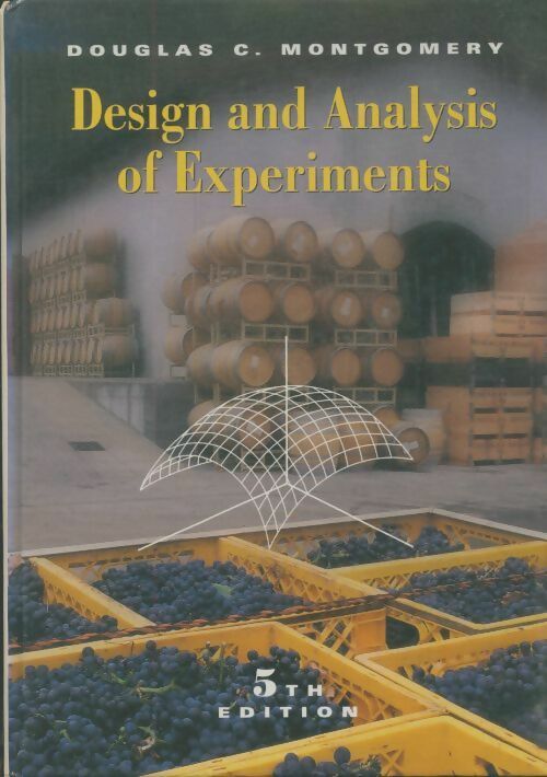 Livrenpoche : Design and analysis of experiments - Douglas C. Montgomery - Livre