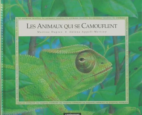 Livrenpoche : Les animaux qui se camouflent - Martine Duprez - Livre