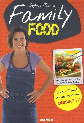 Livrenpoche : Family food - Sophie Menut - Livre