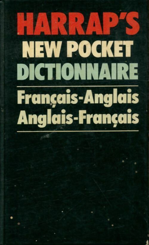 Livrenpoche : Harrap's pocket french and english dictionary - Patricia Forbes - Livre