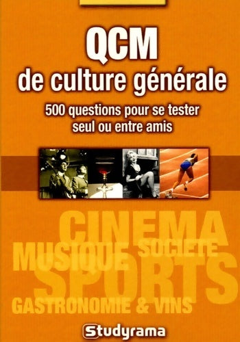 Livrenpoche : QCM de culture générale - Philippe Chavanne - Livre