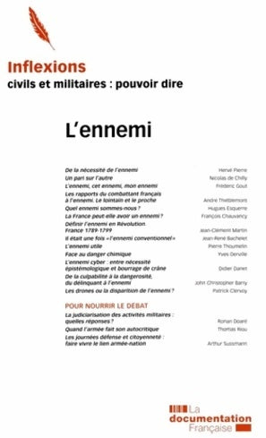 Livrenpoche : Inflexions n°28 : L'ennemi - Ministère de la défense - Livre