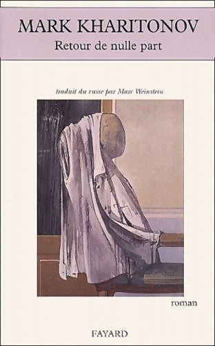 Livrenpoche : Retour de nulle part - Mark Kharitonov - Livre