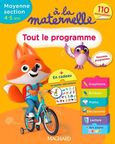 Livrenpoche : Tout le programme moyenne section 4-5 ans 2016 - Michèle Brossier - Livre