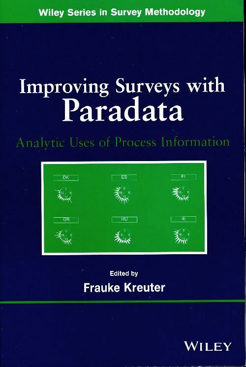 Livrenpoche : Improving surveys with paradata - Frauke Kreuter - Livre