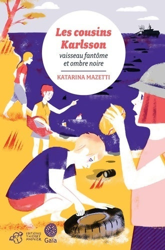 Livrenpoche : Les cousins Karlsson Tome V : Vaisseau fantôme et ombre noire - Katarina Mazetti - Livre