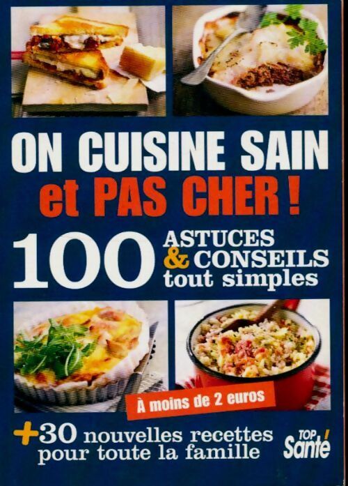 Livrenpoche : On cuisine sain et pas cher ! - Collectif - Livre