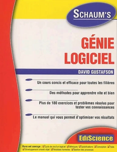Livrenpoche : Génie logiciel - David Gustafson - Livre