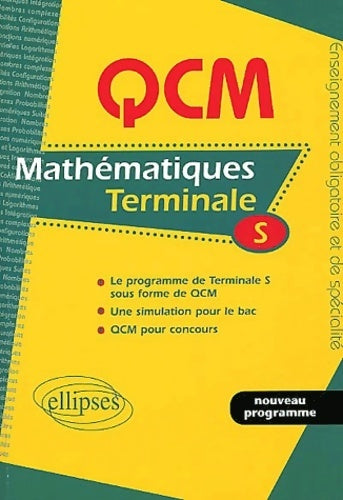 Livrenpoche : Mathématiques Terminale S QCM - Hubert Carnec - Livre