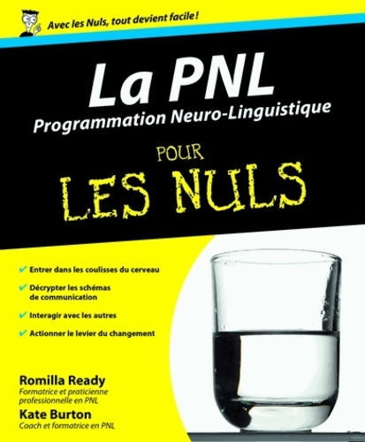 Livrenpoche : La PNL ( programmation neuro-linguistique) pour les nuls - Romilla Ready - Livre
