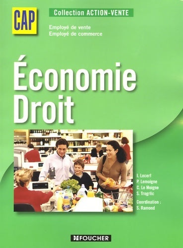 Livrenpoche : Economie-droit CAP - Isabelle Lecerf - Livre