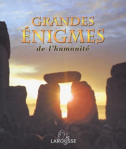 Livrenpoche : Grandes énigmes de l'humanité - Collectif - Livre