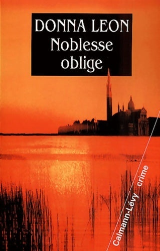 Livrenpoche : Noblesse oblige - Donna Leon - Livre