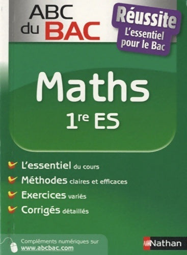 Livrenpoche : Maths 1ère ES - Anne-marie Gigon - Livre