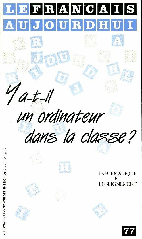 Livrenpoche : Le français aujourd'hui n°77 - Collectif - Livre