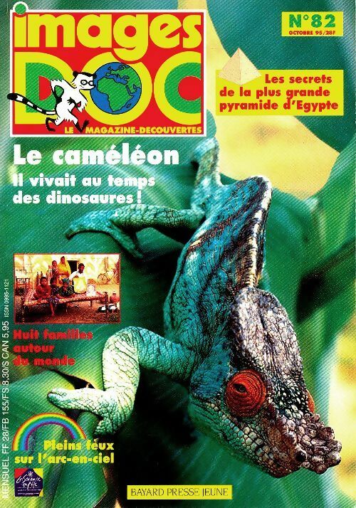 Livrenpoche : Images doc n°82 : Le caméléon - Collectif - Livre