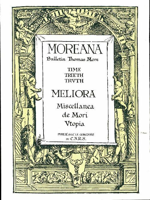 Livrenpoche : Moreana vol 20 n°77 - Collectif - Livre