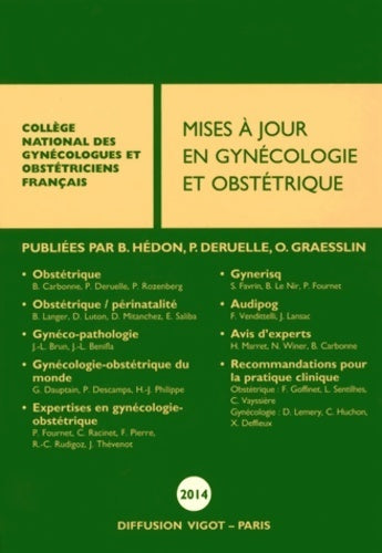 Livrenpoche : Mises à jour en gynécologie et obstétrique - Collectif - Livre
