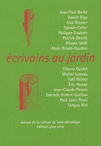 Livrenpoche : Ecrivains au jardin - Collectif - Livre