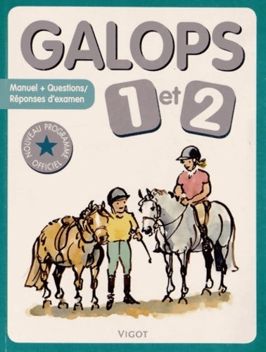 Livrenpoche : Galops 1 et 2 - Collectif - Livre