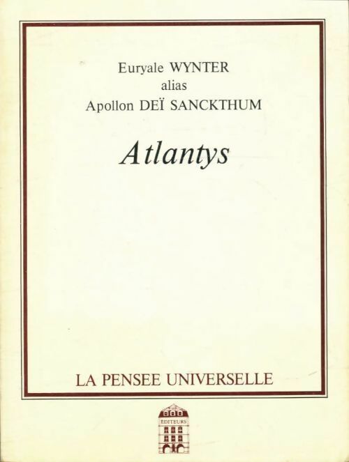 Livrenpoche : Atlantys - Euryale Wynter - Livre