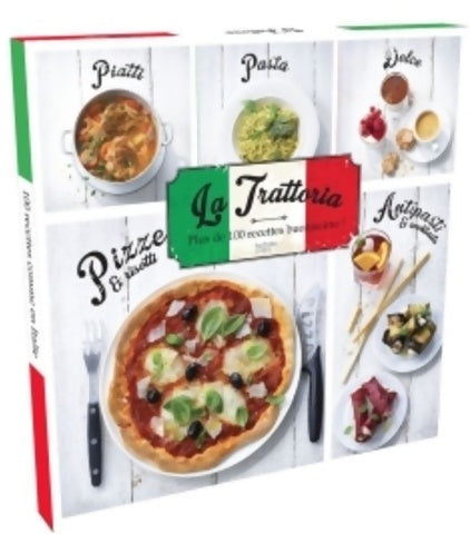 Livrenpoche : Coffret la trattoria : Plus de 100 recettes buonissime ! - Collectif - Livre