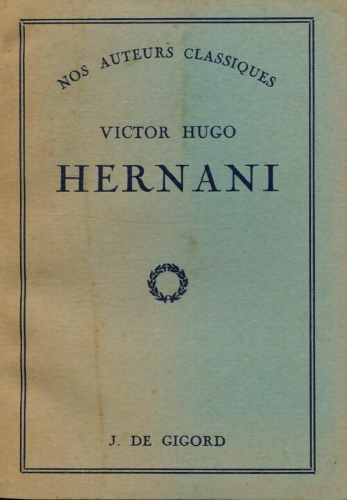 Livrenpoche : Hernani - Victor Hugo - Livre