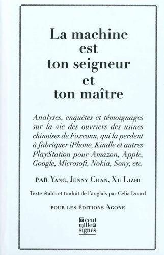 Livrenpoche : La machine est ton seigneur et ton maître - Collectif - Livre