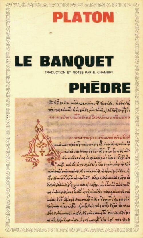 Livrenpoche : Le banquet / Phèdre - Platon - Livre
