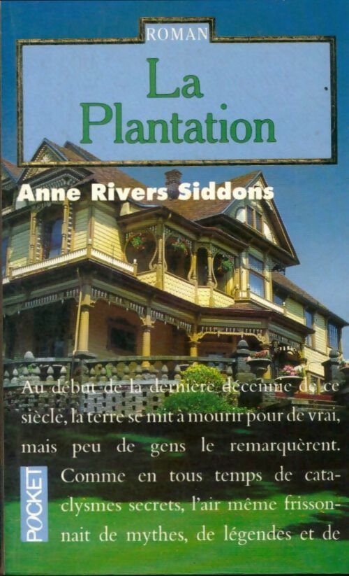 Livrenpoche : La plantation - Anne Rivers Siddons - Livre