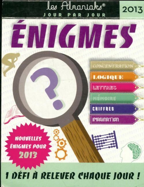 Livrenpoche : Enigmes 2013 - Collectif - Livre