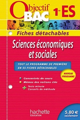 Livrenpoche : Sciences économiques et sociales 1ère ES - Collectif - Livre