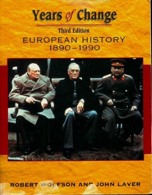 Livrenpoche : Years of change : Europe 1890-1990 - John Laver - Livre