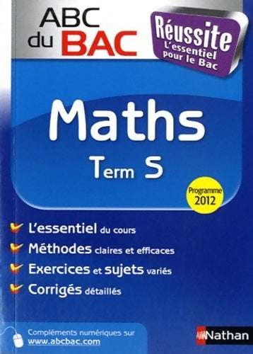 Livrenpoche : Maths Term S - Pierre-Antoine Desrousseaux - Livre