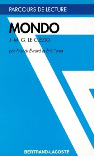 Livrenpoche : Mondo de Le Clezio - Franck Evrard - Livre